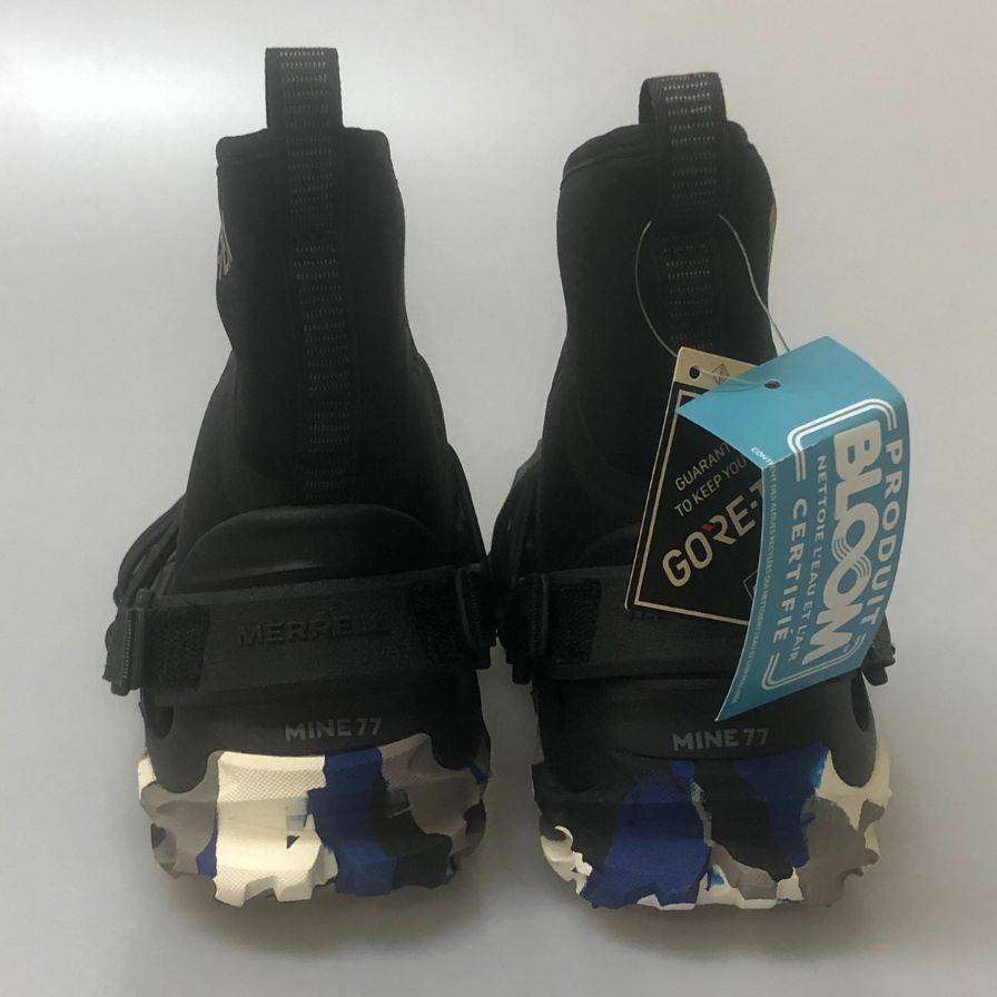メレル×MINE77 スニーカー ハイドロモック ゴアテックス カモフラ hydro moc at neo gtx 1trl メンズ サイズUS7 merrell 約25.0cm【AFD4】