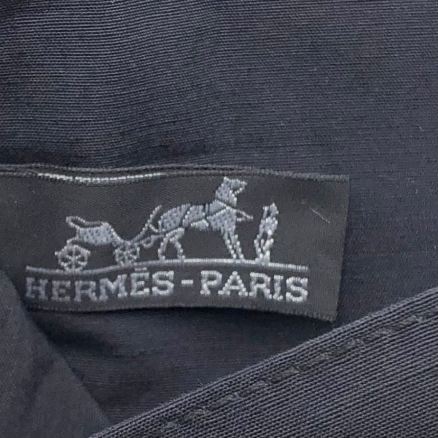 エルメス 長財布 フールトゥ パースGM キャンバス シルバー金具 ラウンドファスナー ブラック HERMES【AFI20】