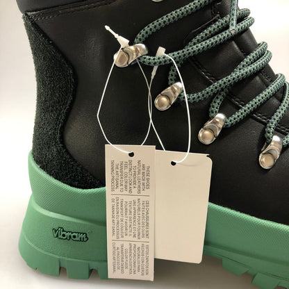 メレル ブーツ トレッキングブーツ Bristol MID レディース サイズ24.5 ブラック グリーン系 MERRELL 約24.5cm【AFD8】