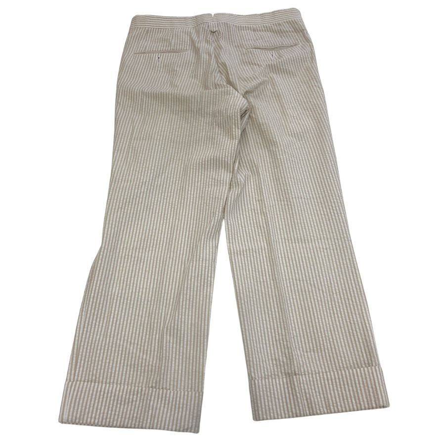 ブルックスブラザーズ スラックス コットン リップル ストライプ メンズ サイズBB2 ベージュ Brooks Brothers 【AFB21】