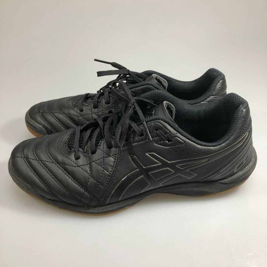 アシックス スニーカー フットサルシューズ カルチェット ブラック メンズ サイズ26 ASICS 約26.0cm【AFC32】