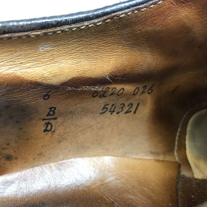 オールデン 54321 Vチップ モディファイドラスト コードバン ダークバーガンディ メンズ サイズ 6Alden  約24.5cm【LA】【中古】