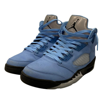 美品◆ナイキ スニーカー エアジョーダン5 レトロ ユニバーシティブルー メンズ 27cm DV1310-401 NIKE AIR JORDAN 5 RETRO SE UNIVERSITY BLUE【AFD14】