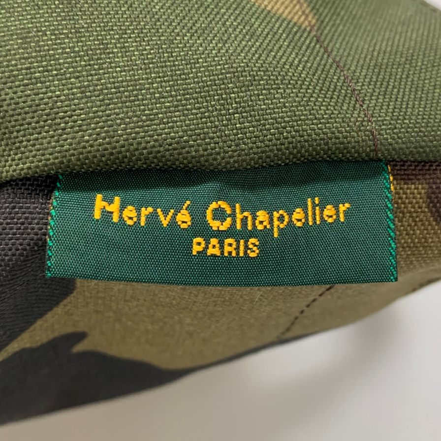 エルベシャプリエ ハンドバッグ 舟型トートS 迷彩柄 ナイロン レディース Herve Chapelier【AFE3】