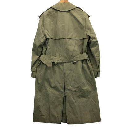 中古◆アクアスキュータム トレンチコート 70S アクア5 イングランド製 カーキ メンズ サイズ表記なし Aquascutum 【AFA11】