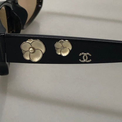 シャネル 3198-H-A c.501 メガネフレーム ブラック 53□16 135 イタリア製 CHANEL【AFI13】