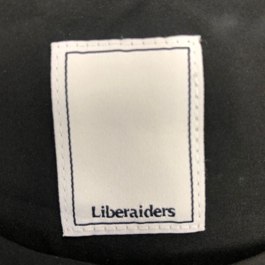 美品◆リベレイダース プルオーバーシャツ ブラック メンズ サイズM Liberaiders 【AFB36】