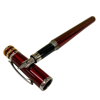 カルティエ 万年筆 トリニティ ペン先18K 750 レッド Cartier【AFI2】