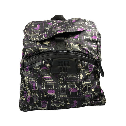 アナスイ リュック 総柄 ナイロン  Anna Sui【AFE11】