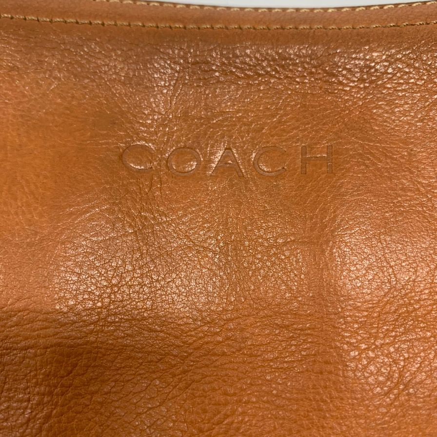 中古◆コーチ ショルダーバッグ F70559 レザー ブラウン系 メンズ COACH【AFE8】