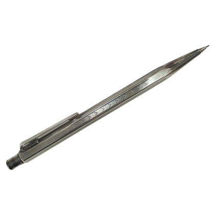 カランダッシュ シャープペンシル シルバー ヴィンテージ 六角 CARANｄ’ACHE【AFI14】