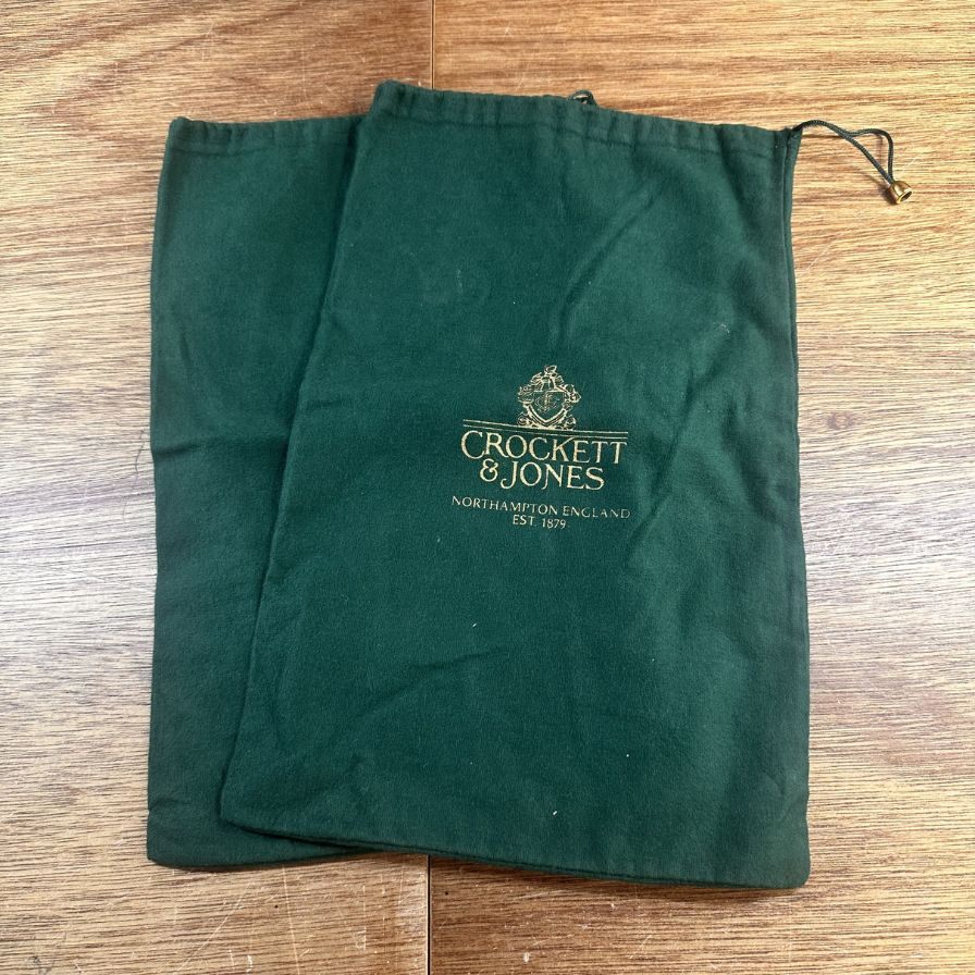 クロケット&ジョーンズ レザーブーツ 9899  キャップトゥ ブラウンUK7D CROCKETT&JONES ブーツ 約25.5cm【LA】【中古】