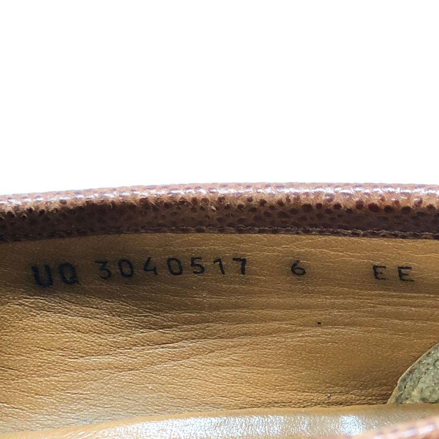 フェラガモ ビットローファー グレインレザー ガンチーニ金具 メンズ サイズ6EE ブラウン Ferragamo 約24.5cm【AFC47】