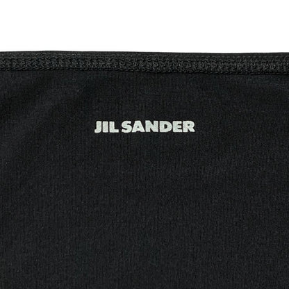ジルサンダー 17SS アンダースカート ナイロン ジャージー ブラック レディース サイズM JIL SANDER【AFB2】