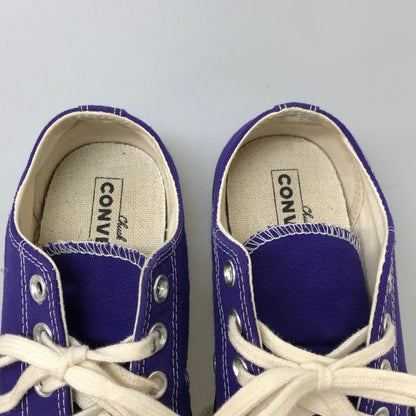 コンバース チャックテイラー 海外 パープル レディース 23.5 converse 約23.5cm【AFC31】