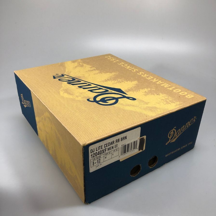 ダナー レザーブーツ ダナーライト2 セダーレインボー 12040X ゴアテックス メンズ サイズ8 1/2 ブラウン Danner 約27.0cm【AFD15-2】