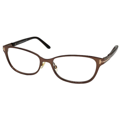 トムフォード 度入りメガネ ブロンズ レディース 52□16 135 TF5282 048 TOM FORD【AFI2】