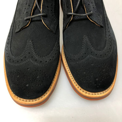 マーク マクナイリー ウィングチップ スウェード ネイビー サイズ 6 メンズ MARK MCNAIRY 約25.0cm【AFD14】