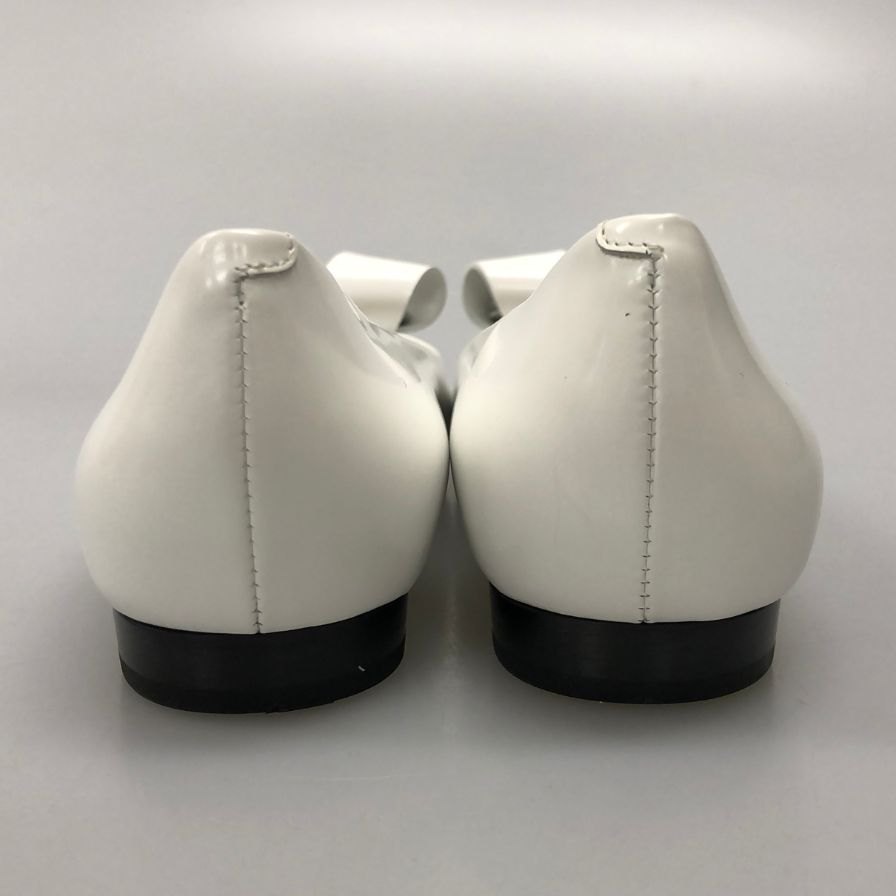 ペリーコ パンプス フラワーモチーフ ホワイト系 35 PELLICO 約21.5cm【AFD9】