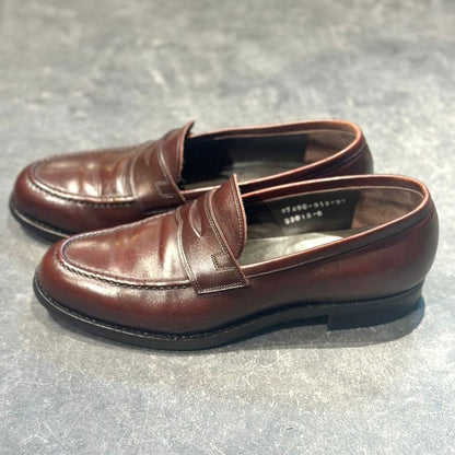 パラブーツ レザーシューズ シャンボード Uチップ カーフ ブラック メンズ サイズUK7 Paraboot CHAMBORD ビジネスシューズ 約25.5cm【LA】【中古】