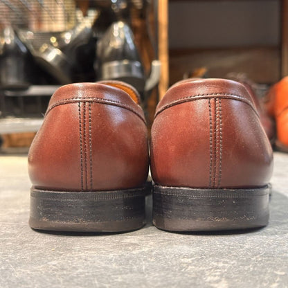 ジェイエムウエストン 180 シグニチャーローファー ボックスカーフ バーガンディ サイズUK5.5C メンズ J.M.WESTON ローファー 約24.0cm【LA】【中古】