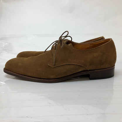 グレンソン プレーントゥ 31029 スエード  ブラウン メンズ サイズUK7 GRENSON 約25.5cm【YB6】