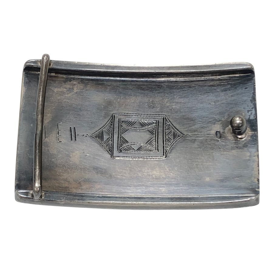 エルメス バックル ベルト トゥアレグ SV925 メンズ HERMES