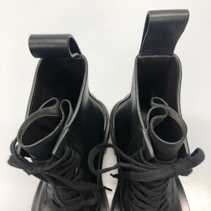 ボッテガヴェネタ ブーツ LUG ANKLE ブラック サイズ36 レディース BOTTEGA VENETA 約22.5cm【AFD9-2】