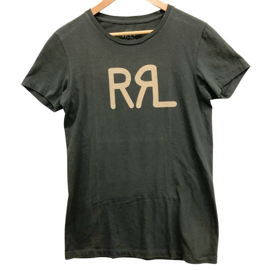 美品◆ダブルアールエル ラルフローレン 半袖Tシャツ 中国製 メンズ サイズXS カーキ RRL RALPH LAUREN 【AFB26】
