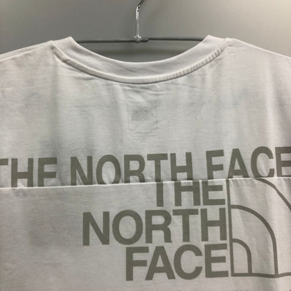 美品◆ノースフェイス NT32585 ロゴ Tシャツ ホワイト メンズ サイズXL THE NORTH FACE 【AFB19】