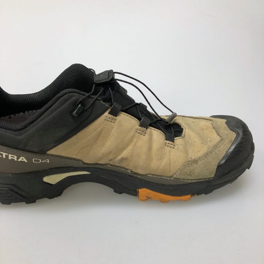 サロモン スニーカー エックス ウルトラ 4 トレッキング シューズ ゴアテックス 登山靴 ベージュ ブラック メンズ サイズ27cm Salomon X URTRA 約27.0cm【AFC41-2】
