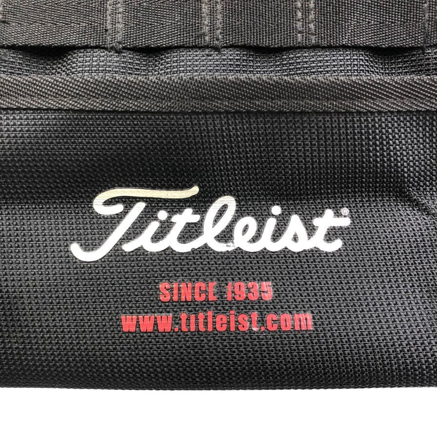 タイリスト ラウンドトートバッグ ナイロン ブラック Titleist【AFE9】