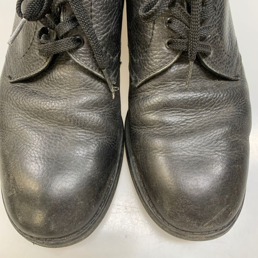 オールデン レザーシューズ 311 プレーントゥ シボレザー ブラック メンズ US10.5 CDIラスト Alden 約28.5cm【AFC47】