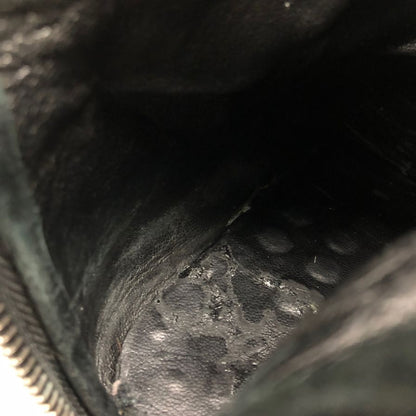 サルヴァトーレ フェラガモ レザーローファー ガンチーニ ブラック シルバー金具 サイズ5.5 レディース Salvatore Ferragamo 約24.5cm【AFC30】