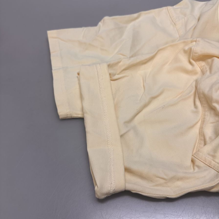 中古◆キャプテンズヘルムゴルフ モックネックTシャツ ベージュ サイズM メンズ Cph/Golf 【AFB44】
