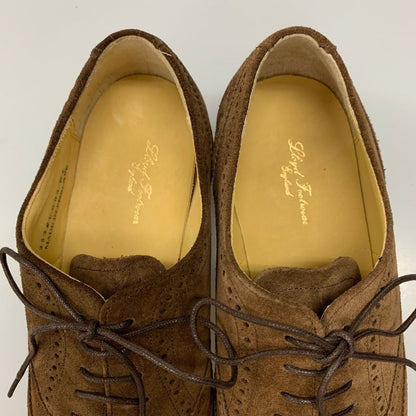 ロイドフットウェア レザーシューズ 2826ER04 ウイングチップ スエード メンズ サイズ6.5 ブラウン系 Lloyd Footwear 約25.0cm【AFD3】