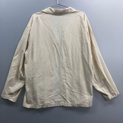 美品◆ヘリル シルク＆コットン シャツ ベージュ メンズ サイズ2 HERILL 【AFB27】