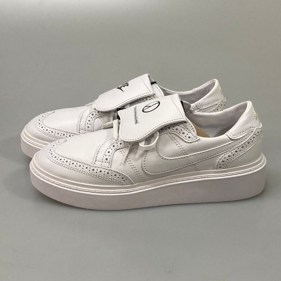 ナイキ×ピースマイナスワン ローカットスニーカー クウォンド 1 メンズ ホワイト サイズ27㎝  DH2482-100 NIKE×PEACEMINUSONE KWONDO1 約27.0cm【AFD3】