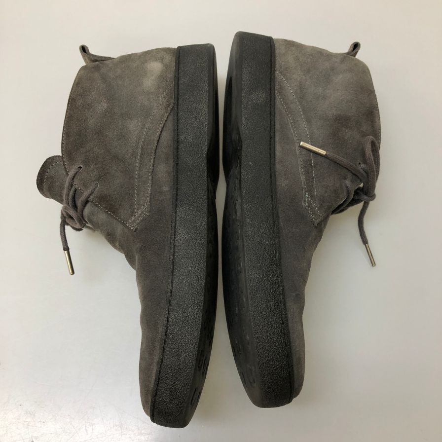 トッズ チャッカブーツ スエード グレー サイズ7.5 Tod's 約26.5cm【AFD6】