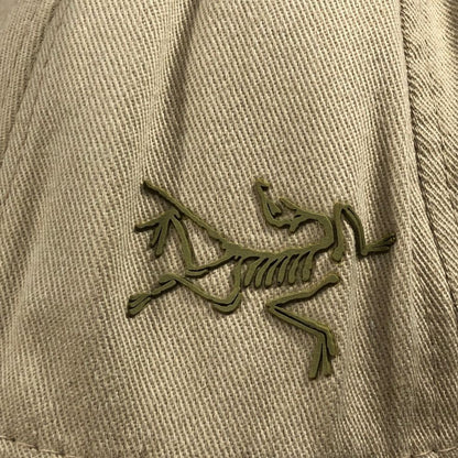 アークテリクス ロゴキャップ コットン FLEXFIT  サイズL ベージュ ARC'TERYX【AFB50】【中古】