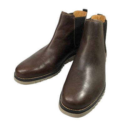 コールハーン チェルシーブーツ ゼログランド ダークブラウン サイズ10.5M メンズ COLE HAAN 約28.0cm【AFD15】