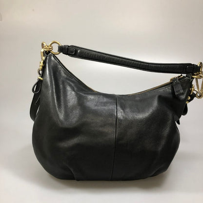 コーチ ショルダーバッグ マディソン ホーボー レザー ブラック レディース 15959 COACH【AFE5】