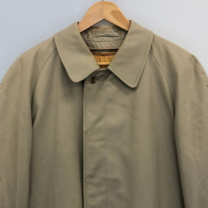 中古■アクアスキュータム バルカラーコート 70年S ヴィンテージ イングランド製 ベージュ メンズ Mサイズ想定 Aquascutum 【AFA7】