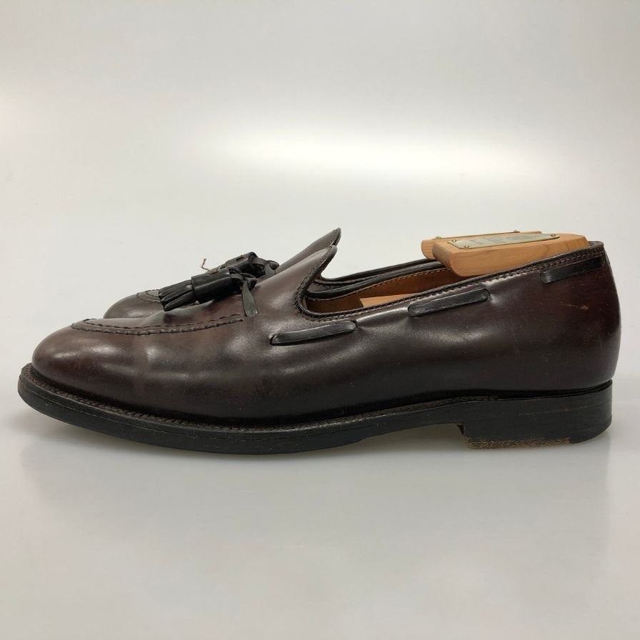 オールデン 563 015 タッセルローファー  コードバン メンズ ダークバーガンディ サイズ7  ALDEN ローファー 約25.0cm【LA】【中古】