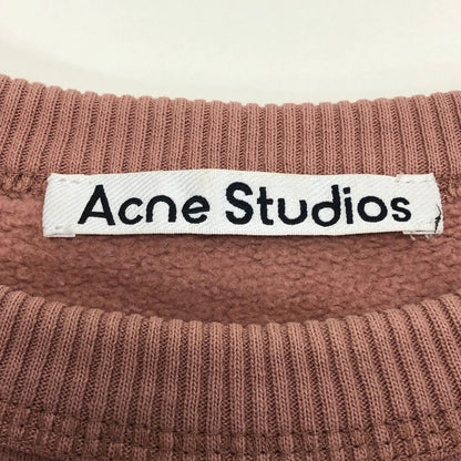 美品◆アクネ ストゥディオズ スウェット プルオーバー メンズ ピンク サイズXXS ACNE STUDIOS 【AFB37】