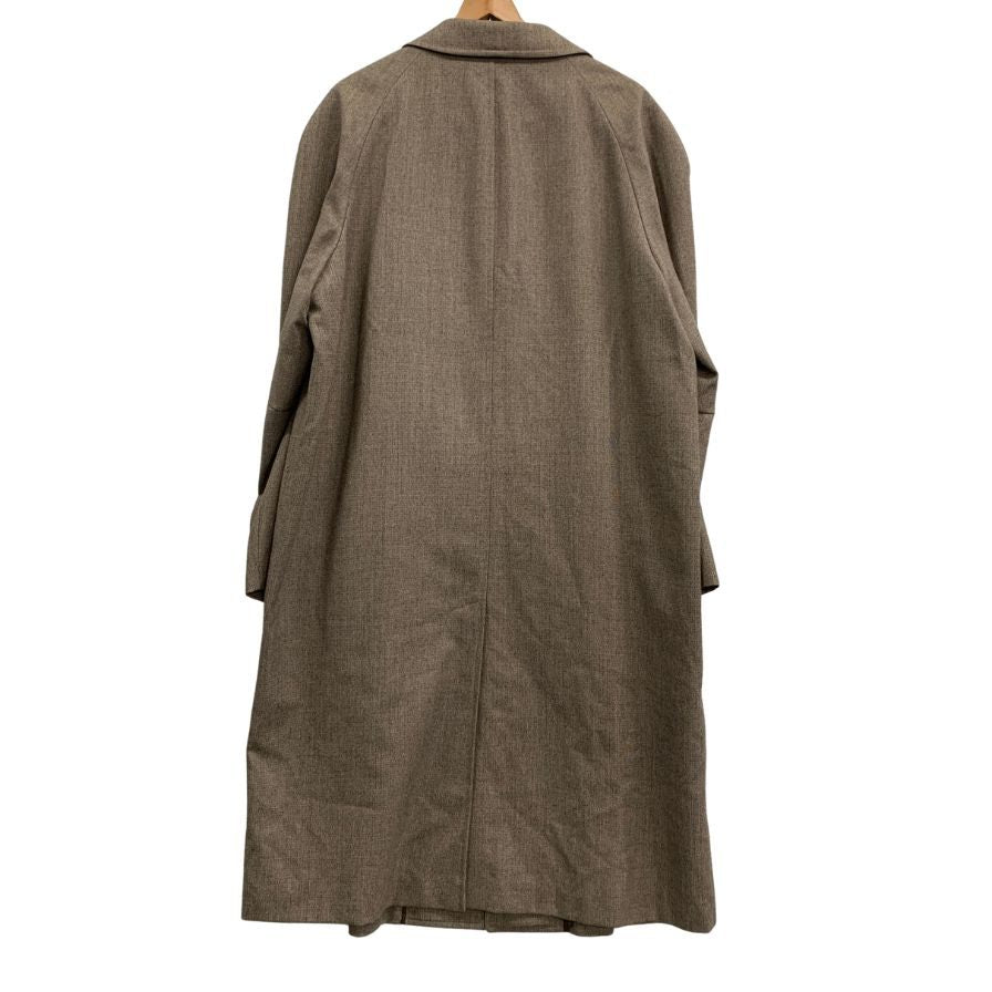 中古◆ロンドンフォグ バルカラーコート 70年代 USA製 ウール ブラウン メンズ サイズ100 LONDON FOG 【AFB32】