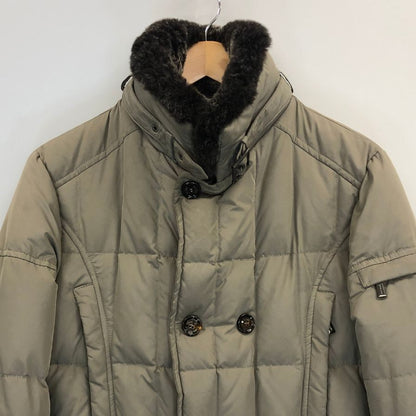 美品◆ムーレー ダウンジャケット モーリス KM イタリア製 メンズ グレー サイズ44 MOORER 【AFF21】