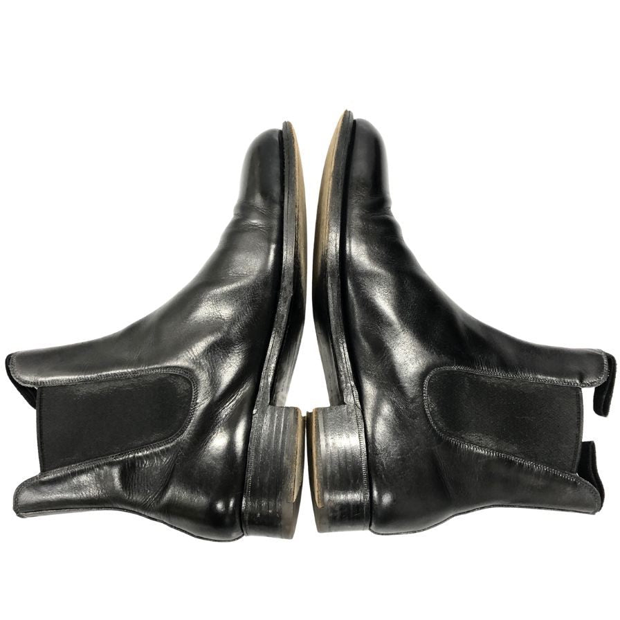 JMウエストン チェルシー ブーツ サイドゴア 705 ボックスカーフ レザー ブラック メンズ サイズ5D J.M.WESTON ブーツ 約25.0cm【LA】【中古】