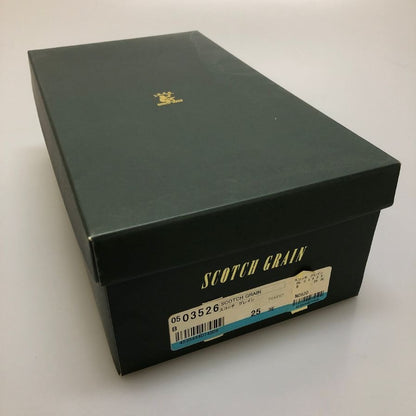 スコッチグレイン レザーシューズ アシュランス ストレートチップ 3526 ブラック メンズ サイズ25EEE SCOTCH GRAIN 約25.0cm【AFD4】