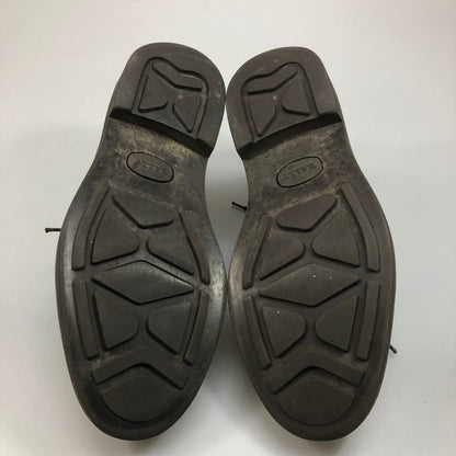 バリー レザーシューズ Uチップ ブーツ スエード ブラウン サイズ41.5  BALLY 約26.5cm【AFC44】